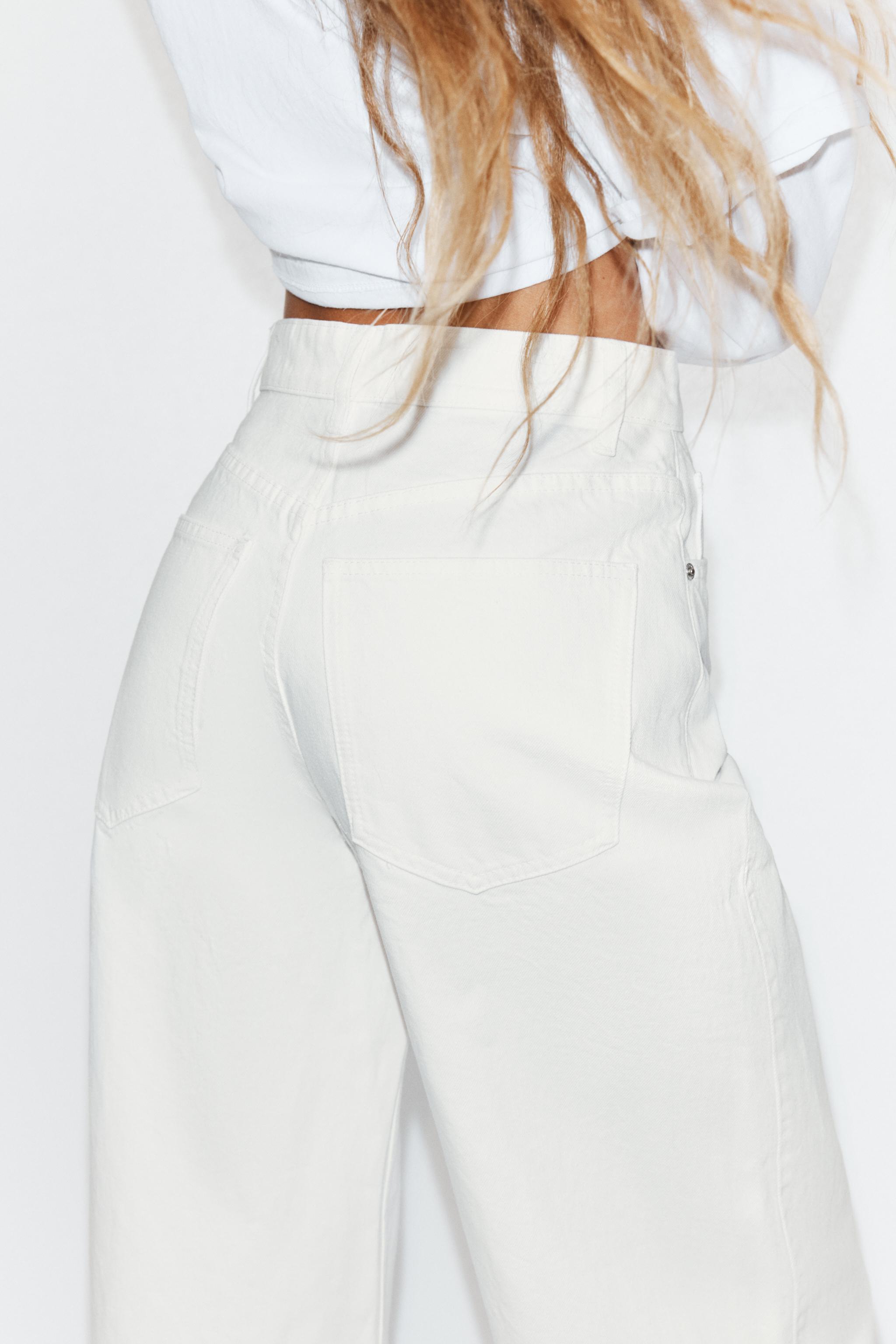 JEAN TRF EXTRA WIDE LEG TAILLE HAUTE